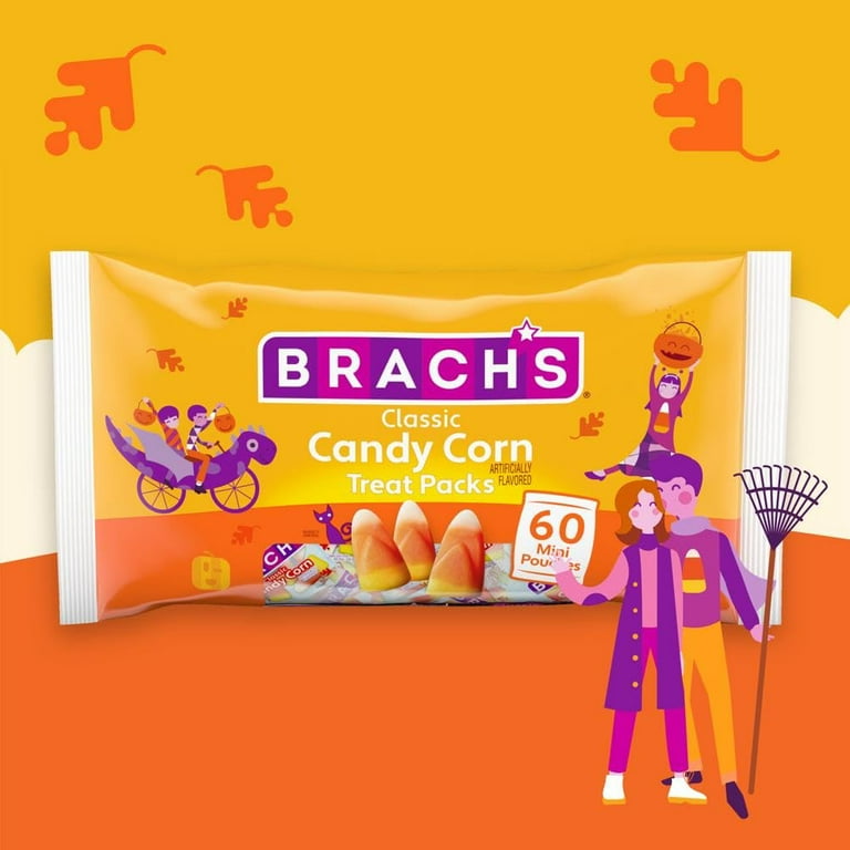 BRACH'S S'mores Candy Corn Halloween 9 oz. Bag, Packaged Candy