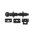 thumbnail image 1 of Deltana 6SB19 6 in. Heavy Duty Surface Bolt, Black - Solid, 1 of 1