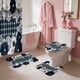 thumbnail image 4 of Accesorios de baño Cortina de ducha de San Valentín con lazo Impresión digital en tinta rosa Cortina divisoria impermeable para baño Conjunto de baño de poliéster, 4 of 6