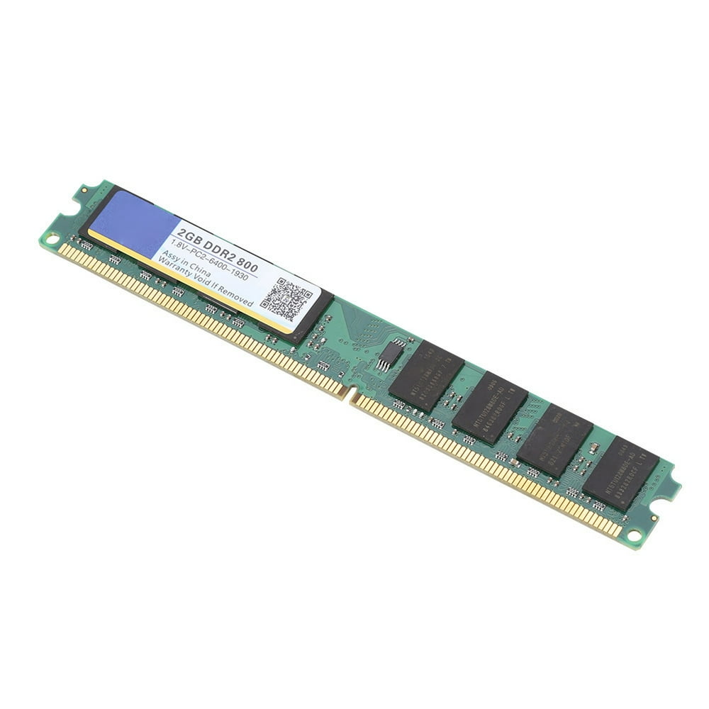 Tebru Desktop Computer RAM,xiede DDR2 800 2G Fully Compatible Desktop