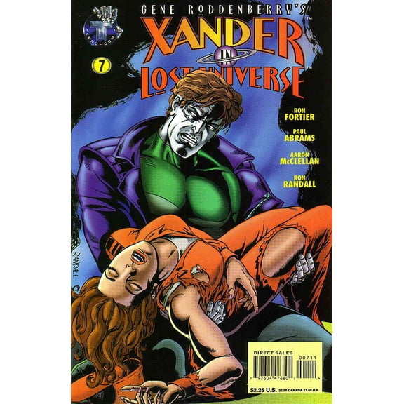 Xander in Lost Universe (Gene Roddenberry's ) #7 VF ; Tekno Comic Book
