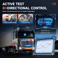 thumbnail image 3 of ANCEL X7 HD 10" Heavy Duty Truck Scanner Bidirectional Diesel Scan Tool with D-P-F/Co-ding, 40+ Reset, Full System Diesel Diagnostic Scan Tool for Cummins Detroit Heavy Truck Pickup Tractor Semi Truc, 3 of 12