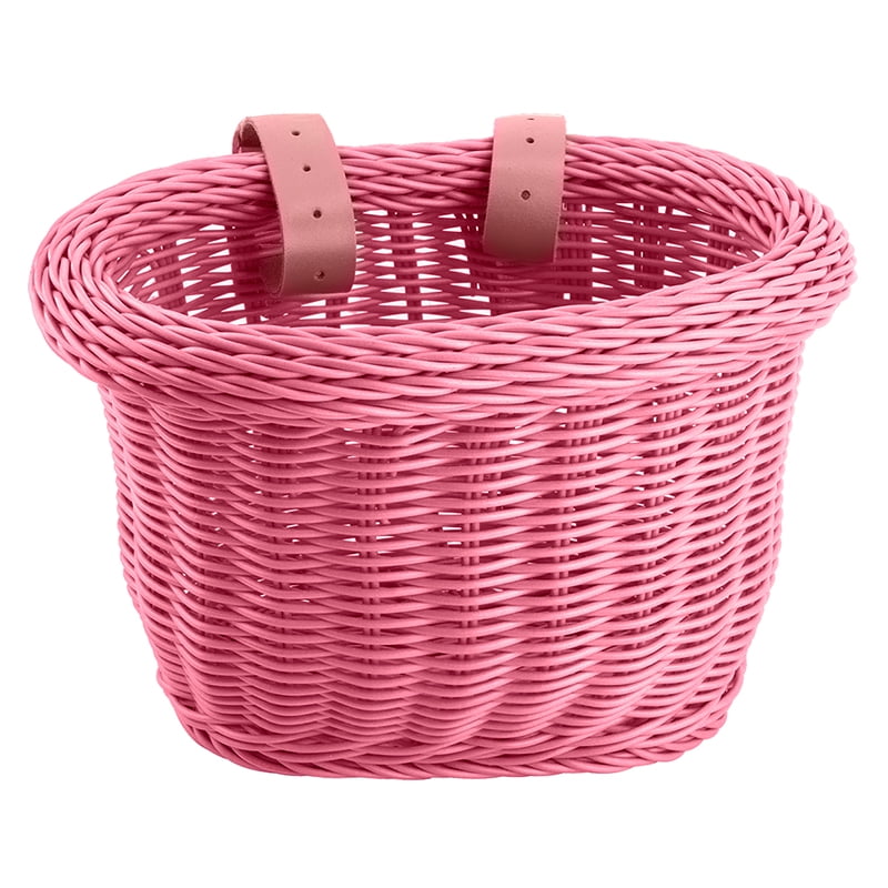 Bicycle Basket Colorbasket Front Strap Child Pink