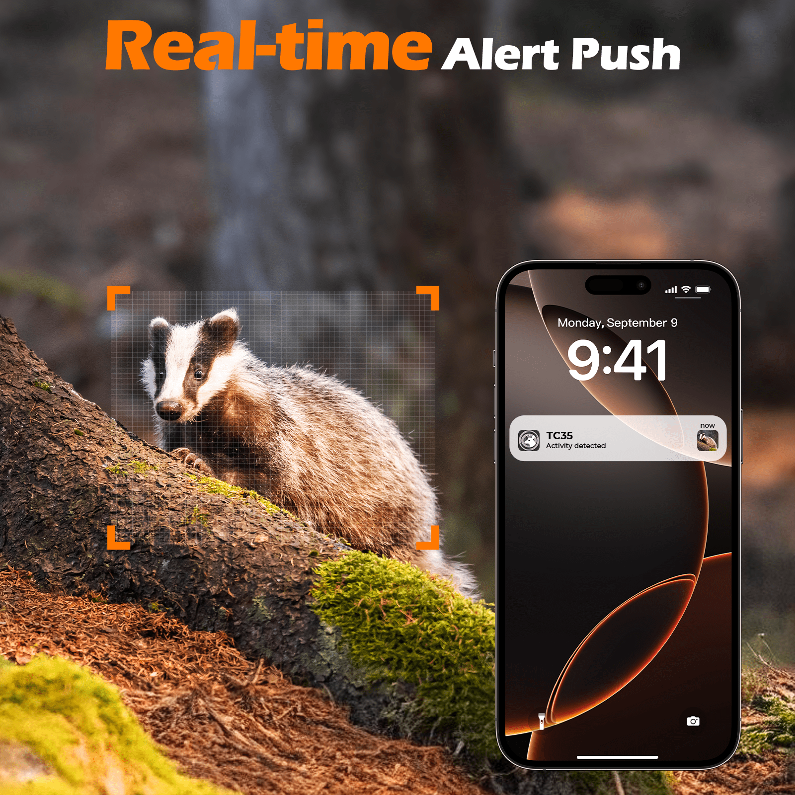 CAMPARK Cellular Trail Camera, Solar Powered Game Camera Built-in 4G LTE SIM Card, No WiFi Required, 1080P Live Video, Blacklight Night Vision, IP66 Waterproof Hunting Camera, 0.1S Motion Activated
