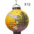 thumbnail image 1 of 12 PCS Linterna de Papel de Calabaza de Halloween Jack Lantern, para Fiesta de Halloween Bodas Jardín Dormitorio Bar Decoración Interior Exterior Castillo de 20 * 22 cm, 1 of 5