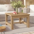 thumbnail image 1 of vidaXL Coffee Table 45x45x30 cm Solid Wood Teak, 1 of 4