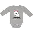 thumbnail image 3 of Inktastic Glammas Snuggle Bunny Easter Boys Long Sleeve Baby Bodysuit, 3 of 5
