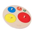 thumbnail image 1 of Wood Shape Puzzles Memory Games Learning Puzzle for educational toys Game round, 1 of 9
