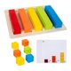 thumbnail image 1 of Bloques de aprendizaje de matemáticas bloques de construcción de madera coincidencia para niños niños niños educación temprana cubos juguetes, 1 of 9