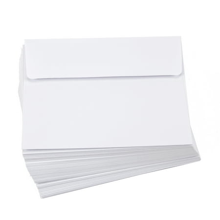 4x6 Photo Envelopes - Darice Smooth White A2 Envelopes, 50 Piece Value Pack