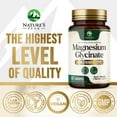 thumbnail image 4 of Magnesium Glycinate 500mg Per Serving - Chelated Magnesium Supplement for High Absorption Supplement - Muscle, Bone & Heart Health Support - Easy on Stomach Non-GMO Vegan, USA Bottled - 60 Tablets, 4 of 9
