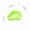 Green, variant on Watermelon Shape Silicone Ice Tray Mold with Lid - Fun and Creative Ice Maker for Summer Drinks and Desserts