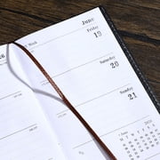 2026 Weekly/Monthly Appointment Book and Planner, Weekly Planing Handbook, 12 Months, January to December, Vertical, Slim Size, 1 Pcs, 3.86 x 7.09