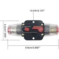 thumbnail image 5 of ZBSJAKU 30A (40A/60A/80A/100A/150A) Interrupteur Stéréo de Protection Automatique de Voiture avec Réinitialisation, 5 of 5