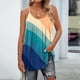 thumbnail image 3 of Gibobby Camiseta de manga corta con cremallera de algodón de imitación estampada para mujeres europeas y de verano, Top informal con cuello en V(Azul,CH), 3 of 4