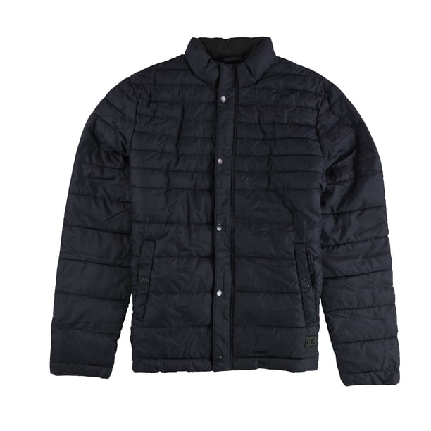 Kenneth Cole Mens Packable Puffer Jacket navy S
