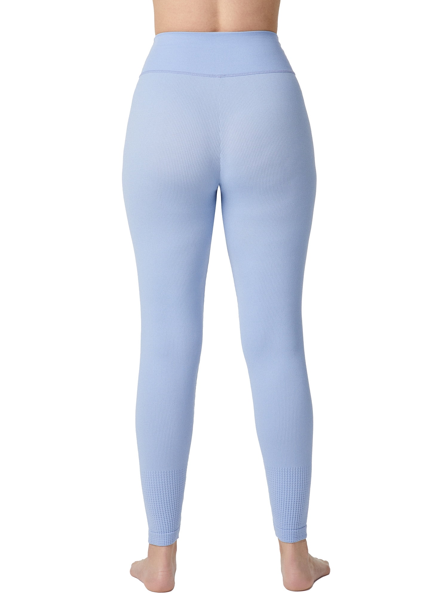 Leggings Depot High Waisted Family & Mother's Print Leggings for Women-5  Yoga-R508, Blue Cotton, Plus Size