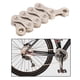 thumbnail image 1 of Cadena de bicicleta hueca liviana, 116 eslabones sólidos, bicicleta 9//, cadenas de medio hueco, componente de de conector de eslabón Baoblaze Cadena de bicicleta de carretera, 1 of 5