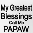 thumbnail image 2 of CafePress - My Greatest Blessings Call Me PAPAW - Adjustable Unisex Printed Trucker Hat with Mesh Back, 2 of 10