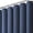 Navy Blue, variant on 72"x72" Navy Blue Shower Curtain, Waffle Textured Thick Fabric Shower Curtains for Bathroom, Polyester Cloth Bath Curtain with 12 Plastic Hooks