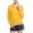 Yellow, variant on Wensltd Women's Coat LightweightWindproof Outdoor Cycling Bike Hooded Jacket