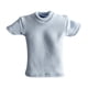 thumbnail image 1 of Camiseta de moda 1/12, disfraz de manga corta, ropa de muñeca hecha a mano para mujer de 6 pulgadas azul, 1 of 9