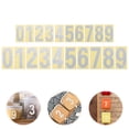 thumbnail image 6 of 5 Sets Reflective Mailbox Numbers Stickers Decals Post Door Silver, 6 of 8