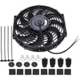 thumbnail image 2 of 12 Inch Electric Cooling Fan Universal Electric Radiator Slim Fan Push Pull Automotive Replacement Engine Fans, 2 of 8