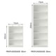 thumbnail image 3 of Kit Estante Librero Madesa 6908 y Organizador 6907 Blanco, 3 of 10