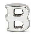 thumbnail image 2 of Fancy Bead White Sterling Silver B Alphabet & Numbers 8.18 mm, 2 of 3