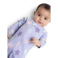 thumbnail image 2 of M+A by Monica + Andy Organic Cotton Long Sleeve One-Piece Coverall for Babies, Sizes Newborn to 18-24 Months, 2 of 7