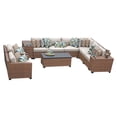 thumbnail image 2 of TK Classics Laguna 11 Piece Outdoor Wicker Patio Furniture Set 11d, 2 of 3