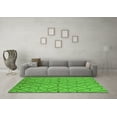 thumbnail image 3 of Ahgly Company Indoor Rectangle Solid Green Modern Area Rugs, 2' x 3', 3 of 4
