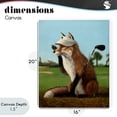 thumbnail image 4 of Stupell Industries Contemporary Fox Drive Golfer Canvas Art, 16 x 20, by Lucia Heffernan, 4 of 8