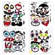 thumbnail image 1 of Calcomanías de Graffiti YONGSHENG Halloween Haciendo Calabaza Decoración DIY Divertidas, 1 of 5