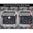 thumbnail image 3 of Bligli Pebble Sink Mat 2-Pack - PVC Kitchen Protector for Stainless Steel/Ceramic, Dish Drying Mat for Dishes, 15.7" x 11.8", Black, 3 of 7