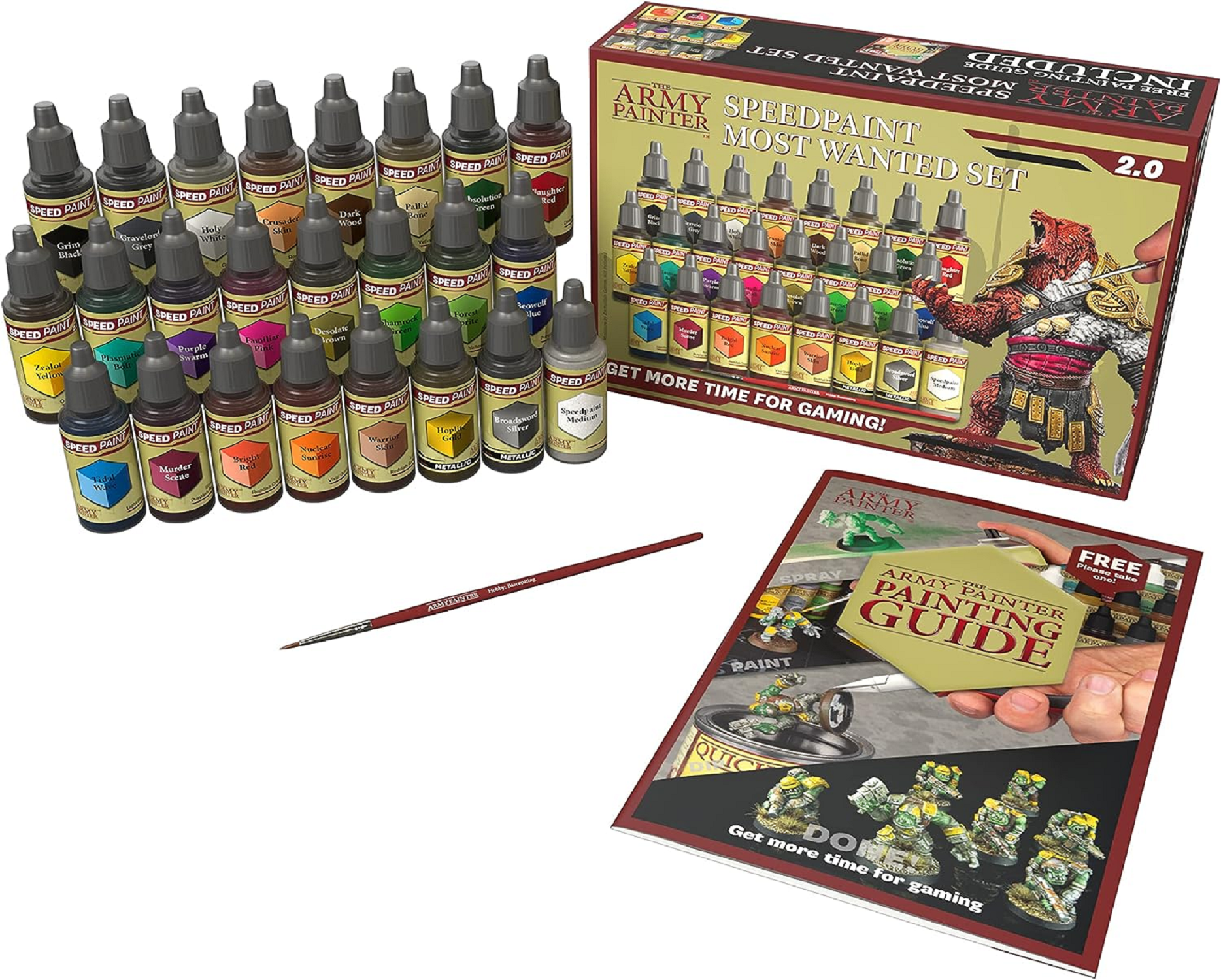 The Army Painter WP8060 Speedpaint Most Wanted Set 2.0-24x18ml Speed Model Paint Kit