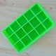 thumbnail image 4 of Inteprter Molde de silicona para cubitos de hielo, 15 rejillas, reemplazo lavable reutilizable para el hogar, cocina, molde antiadherente para Cocina y Comedor Verde, 4 of 6