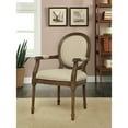 thumbnail image 3 of Treasure Trove Accents Freeman Mid Brown Accent Chair, 3 of 4
