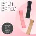 thumbnail image 3 of Resistance Bands Bala Bands, paquete de 3 para mujeres y hombres, 3 of 7