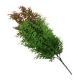 thumbnail image 3 of Planta de sauce artificial de 5 ramas, vid, colgante de pared para el hogar, decoración de planta de banquete de boda de sauce de plástico, cola roja Speravity HA6959-01B, 3 of 6