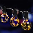 thumbnail image 1 of Guirnalda de luces LED para exterior, 9 m, 30 bombillas, IP44 resistente al agua, 3 bombillas de repuesto, 2200 K, ideal para Navidad, fiestas, bodas y decoración de interiores y exteriores en dormito, 1 of 5