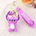 thumbnail image 1 of Disney Lilo Stitch Keychain Stitch Action Figure Keychains Pendent Ornament Dolls Collection Model Stitch Toys For Kids Gift, 1 of 7