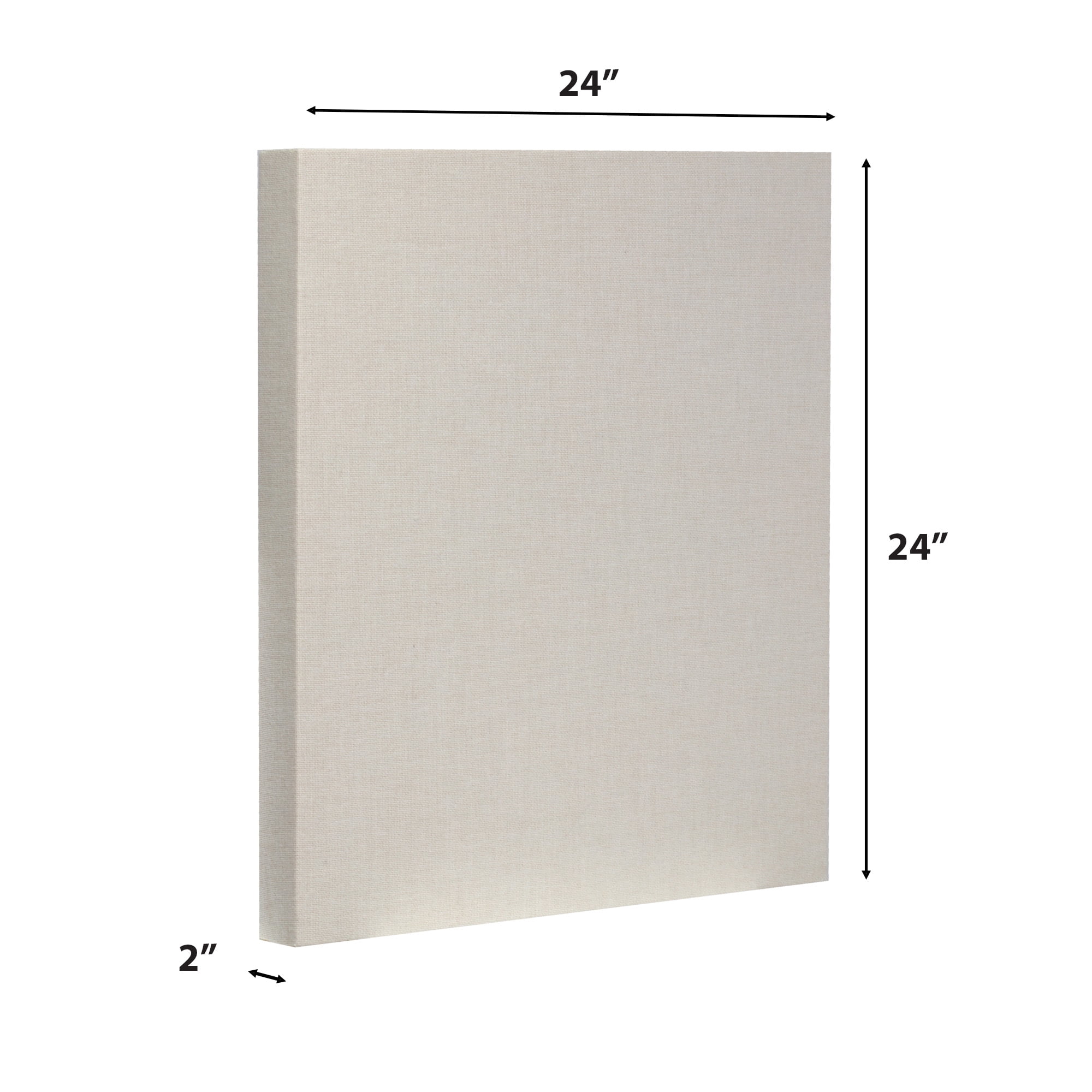 ATS Acoustics Hardened Edge Fire Rated Professional Studio Quality Acoustic Panel 24x24x2