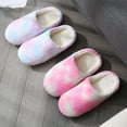 thumbnail image 4 of KYAIGUO Soft Slippers for Women Mens,Plush Shoes Winter Warm Slip on House Indoor Slippers Women's Bedroom Warm Shoes Slippers Colorful Indoor Warm Silent Soft Sole Slippers, 4 of 8