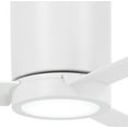 thumbnail image 3 of 3 Blade Hugger Ceiling Fan With Light Kit-52 Inches Wide-Brushed Nickel Finish Minka Aire Fans F644l-Bn, 3 of 7
