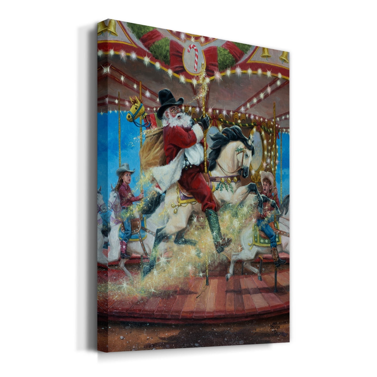 Merry Go Round- Gallery Wrapped Canvas