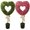 Green, variant on Heart Topiary Outdoor, 29.5in Artificial Heart Shaped Topiary Trees Outdoor, Valentine's Day Decorations Heart Topiary with Pot, Realistic Faux Outdoor Trees for Indoor, Porch, Office