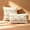 White, variant on Halloween Pumpkin Throw Pillow Cover with Plush Tufted Design, 12X20 Inches, Orange, for Living Room Couch, Decorative Lumbar Pillow Cover
