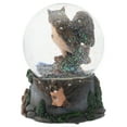 thumbnail image 3 of Red Bellied Eagle Owls 100MM Musical Water Globe Plays Tune Wonderful World, 3 of 3